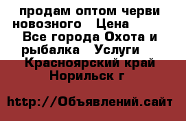 продам оптом черви новозного › Цена ­ 600 - Все города Охота и рыбалка » Услуги   . Красноярский край,Норильск г.